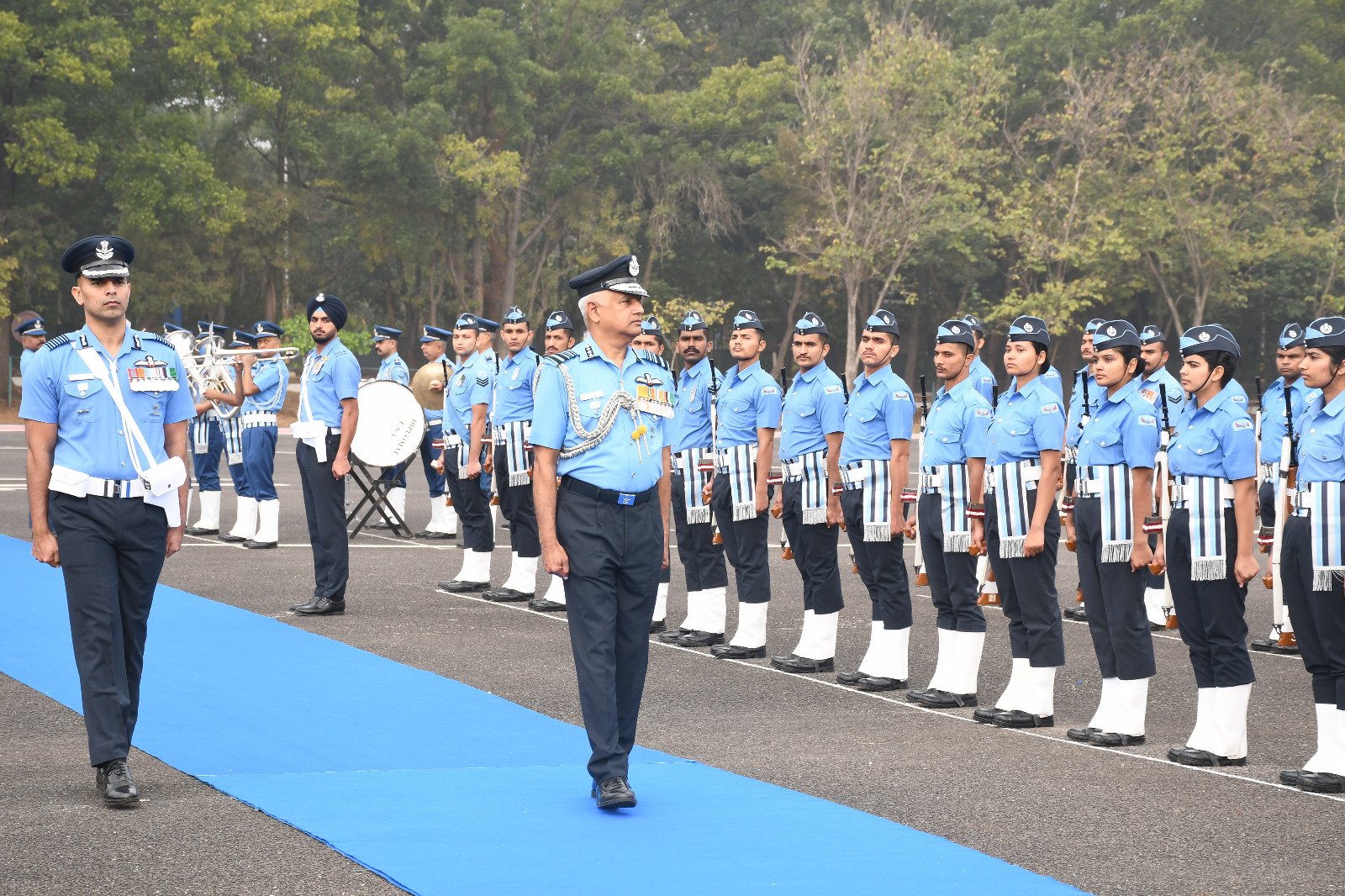 Air Marshal Seethepalli Shrinivas assumes charge as IAF AOC-in-C, training command